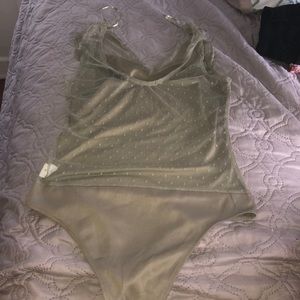 Green bodysuit
